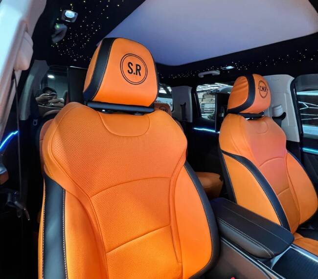 custom car seat covers in dubai