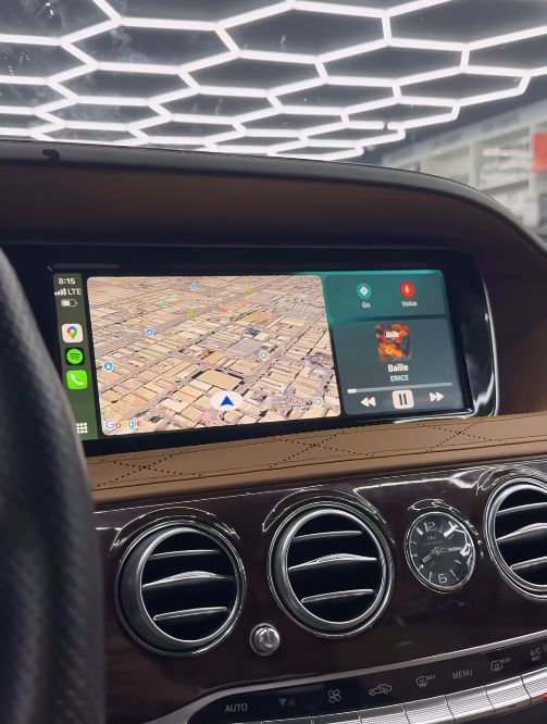 Google Map in-build screen